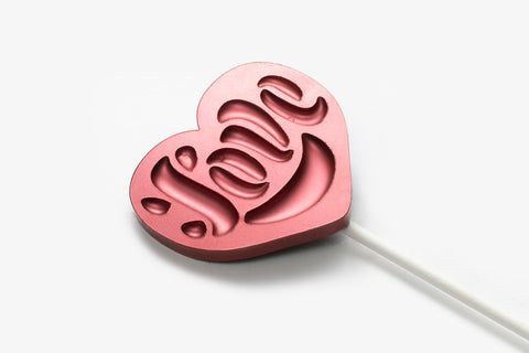 Regalo pirueta chocolate corazón para San Valentín pareja o clientes