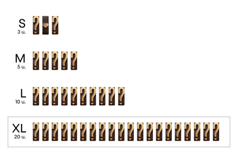 Tabletas de chocolate para regalar con mensaje de Personaliza tu mensaje Talla XL . Elaboradas con . Chocolate artesano . con diseño original y exclusido de Chocoletters